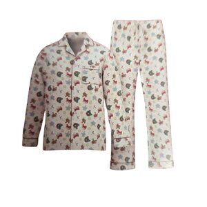 Wondershop Mens XXL Holiday Print Pajama Set Cotton Christmas Bears & Gingerbrea